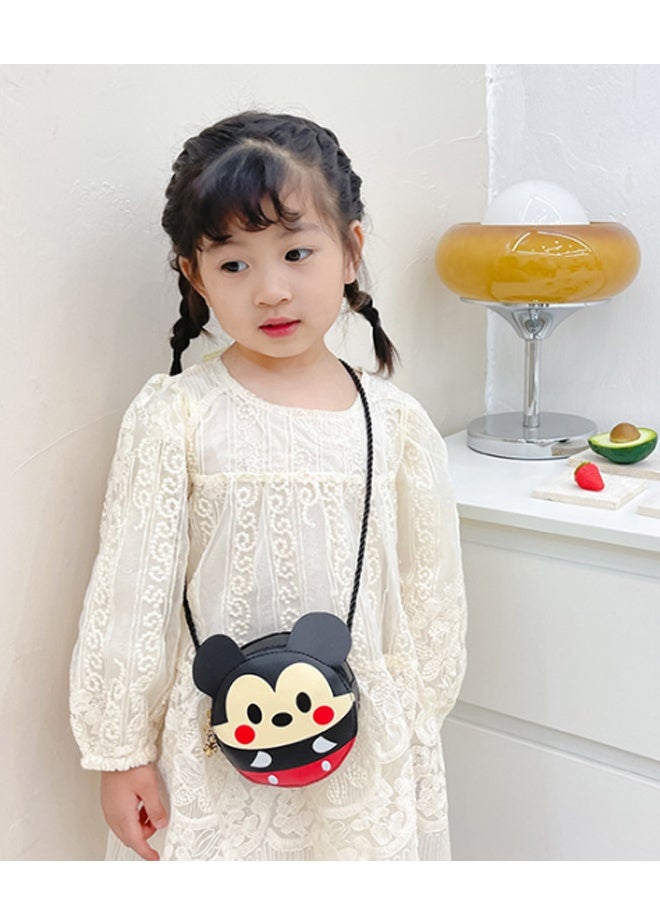 Happy D 2pcs Minnie and Mickey children's cartoon silicone mini mouse shoulder bags, cute cartoon mini children's wallets, cartoon Minnie and Mickey shoulder bags, suitable as children's gifts and birthday presents - Image 3